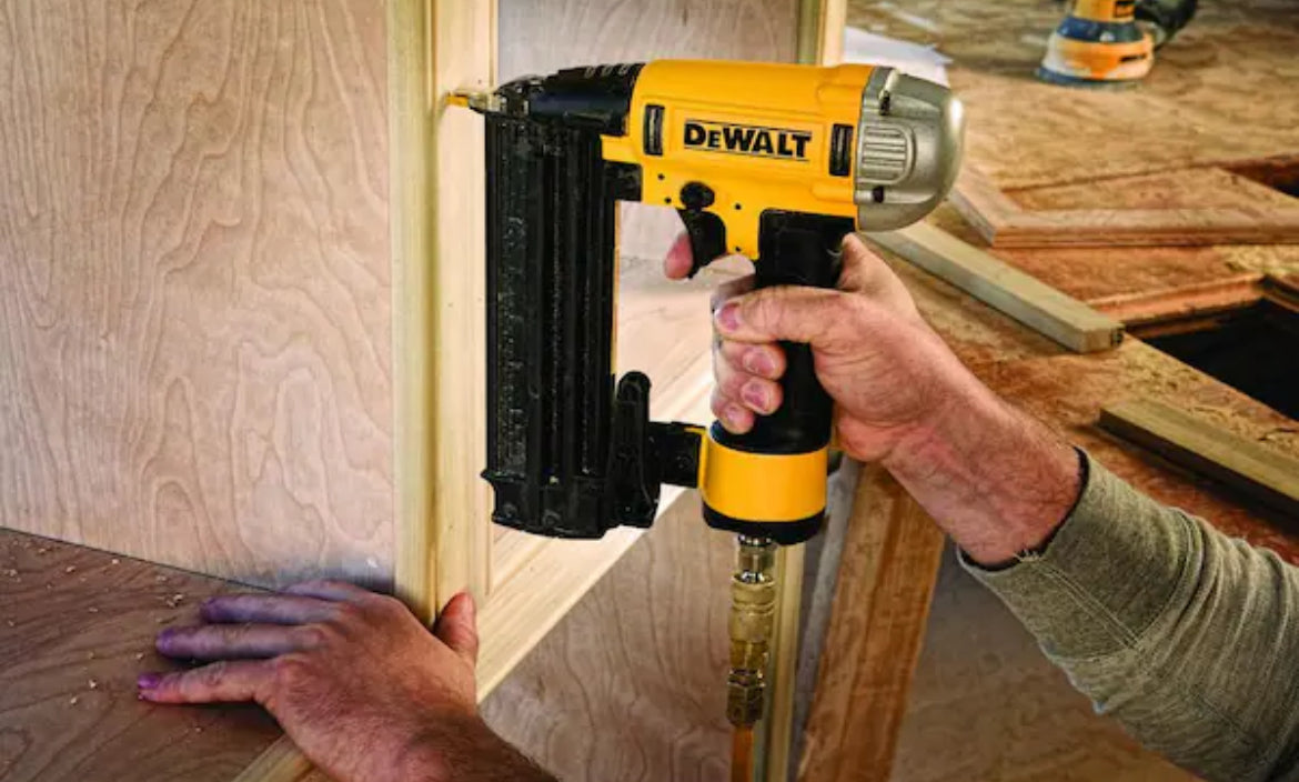 DEWALT 18-Gauge Pneumatic Brad Nailer
