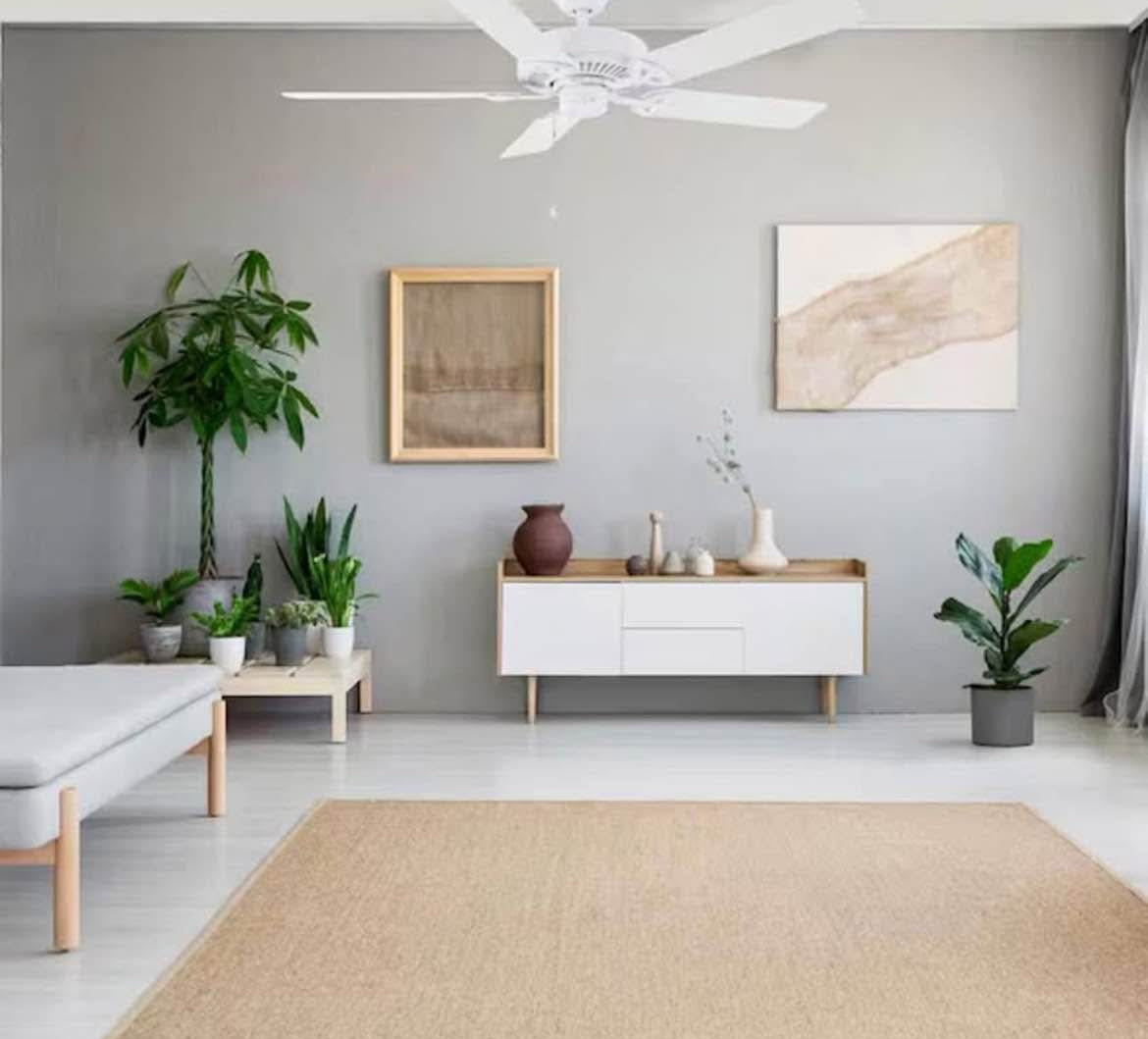 Farmington 52 in. Indoor Matte White Ceiling Fan