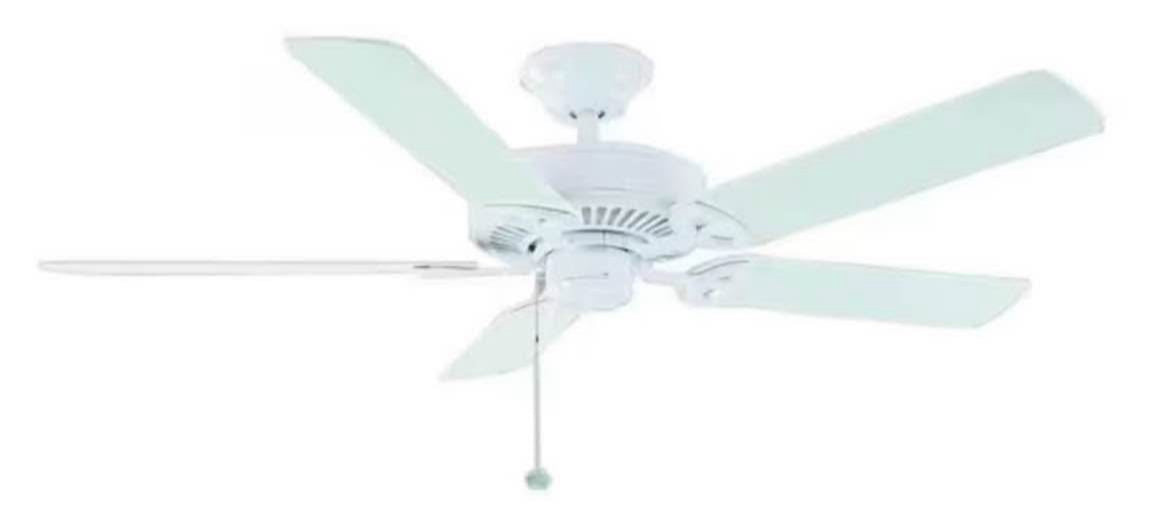 Farmington 52 in. Indoor Matte White Ceiling Fan