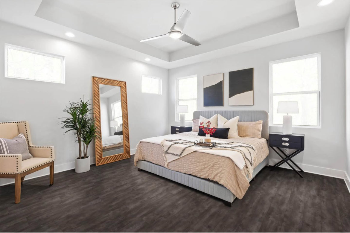Beau Flor Encompass Charred Oak Laminate Flooring Water & Scratch Resistant 10MM Thickness “ONLY PICK UP”