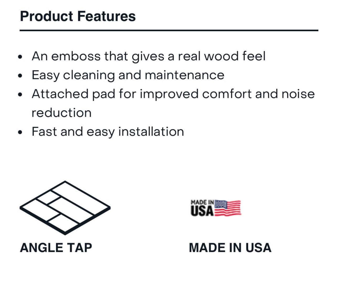 Beau Flor Encompass Charred Oak Laminate Flooring Water & Scratch Resistant 10MM Thickness “ONLY PICK UP”