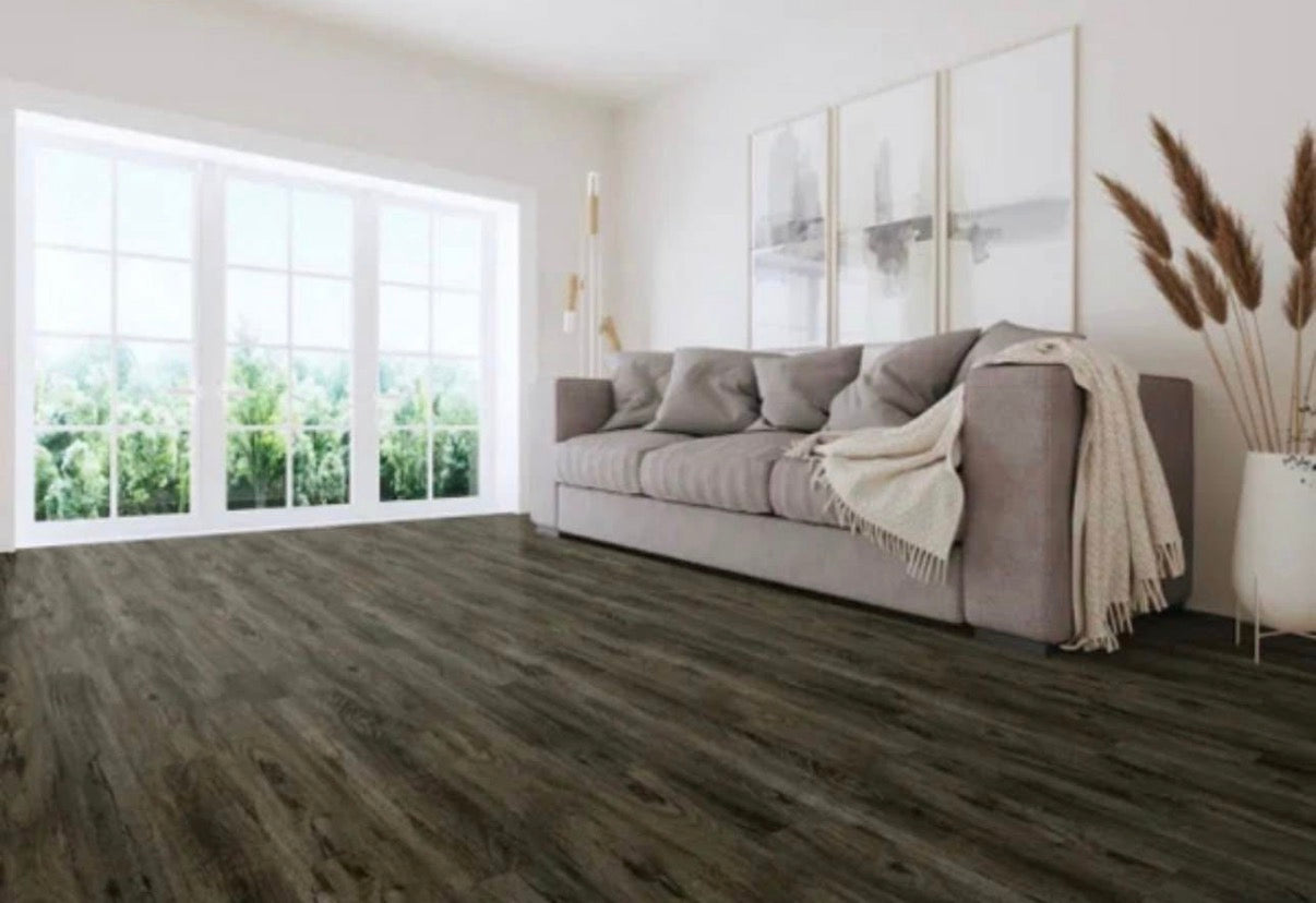 ARDEN II Nottely Waterproof Vinyl Flooring 5MM 12Mil Wearlayer Clicklock 7”x48” ONLY PICK UP