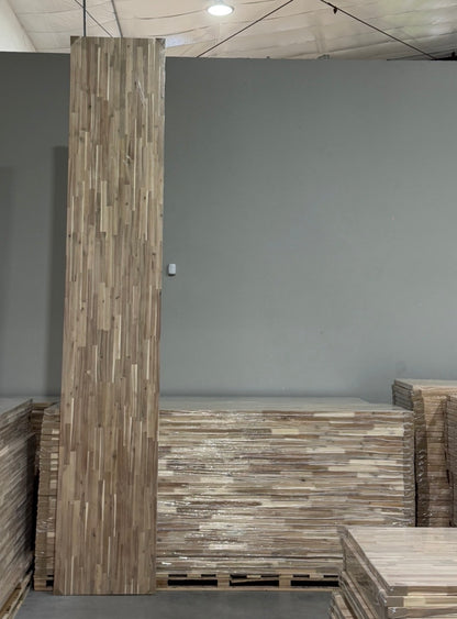 PICK UP ONLY 
Acacia Unfinished Butcher Block Countertops 12’ x 25” x 1.5”