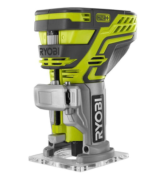 RYOBI
ONE+ 18V Cordless Fixed Base Trim Router (Tool Only) with Tool Free Depth Adjustment