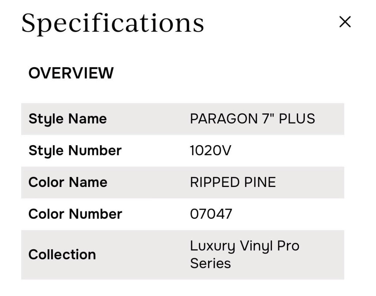 “ONLY PICK UP”SHAW Ripped Pine Waterproof Luxury Vinyl Flooring 5.5 20Mil Wearlayer Clicklock 7” x 48”