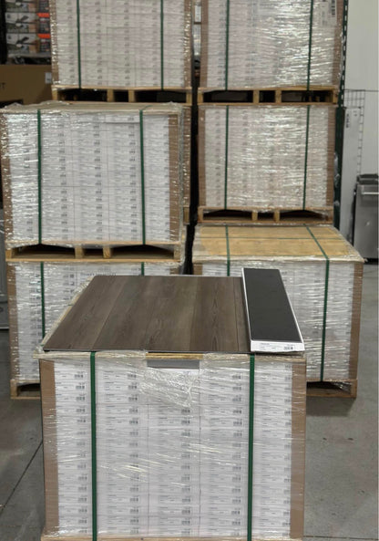 “ONLY PICK UP”SHAW Ripped Pine Waterproof Luxury Vinyl Flooring 5.5 20Mil Wearlayer Clicklock 7” x 48”
