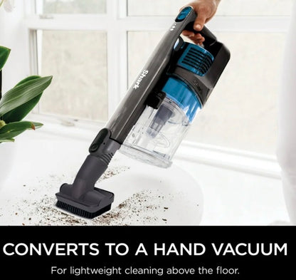 Shark Pet Cordless Stick Vacuum, Carpet and Hardfloors, Bristle Brushroll, HEPA
Filtration, Detachable Handvac, 40-Min Run Time, IX140H Blue