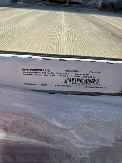 ONLY PICK UP 
Lookout Pass Glue-Down Waterproof Luxury Vinyl Plank 4MM Thickness 20Mil WearLayer
$25 Box 27.96 Sqft/Box