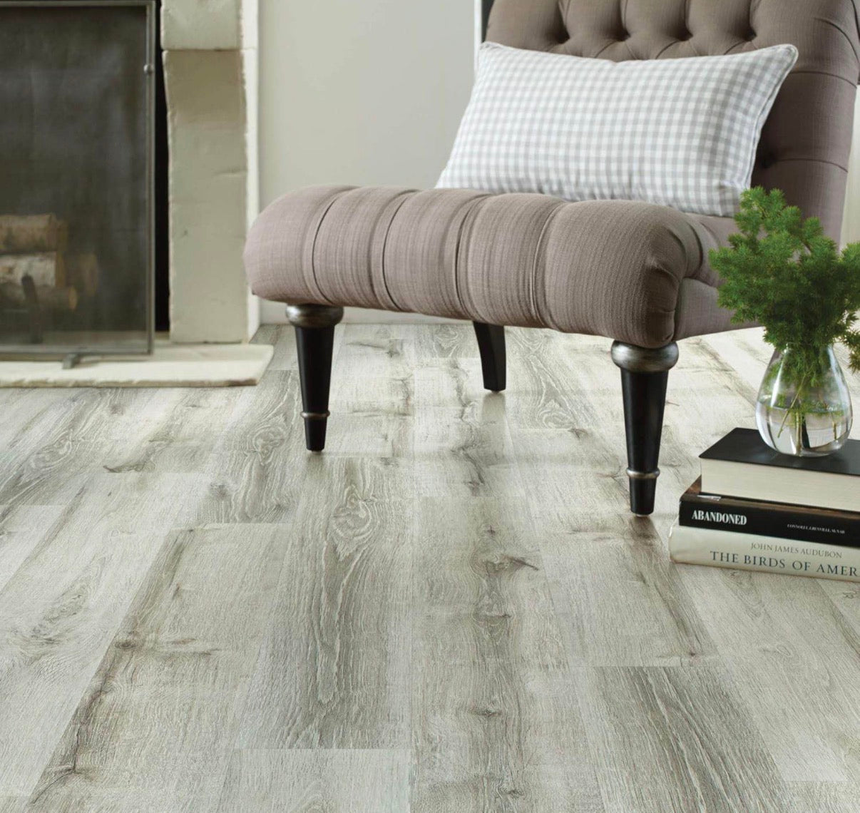Ridgid Core Luxury Vinyl Plank Flooring 5MM Thickness 12Mil Wear Layer