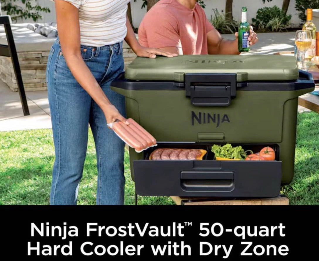 “ONLY PICK UP “Ninja FrostVault™ 50qt Cooler in Olive