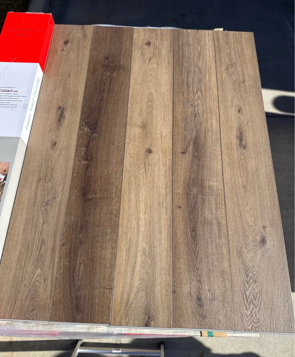 (ONLY PICK UP) Stonebridge WaterProof Scratch Resistant Luxury Vinyl Plank Flooring 5.5MM 20Mil Wear layer