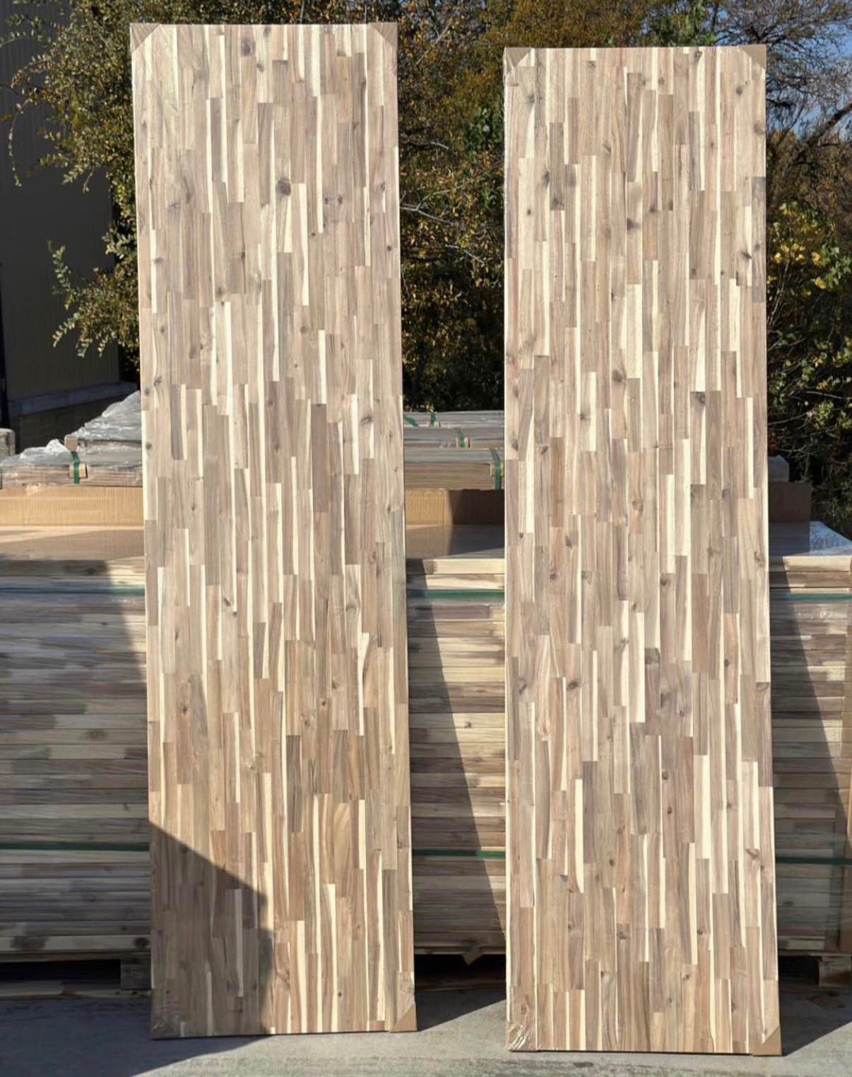 “ONLY PICK UP”Unfinished Acacia Butcher Block 8 ft. L x 25 in. D Countertop with Standard Edge