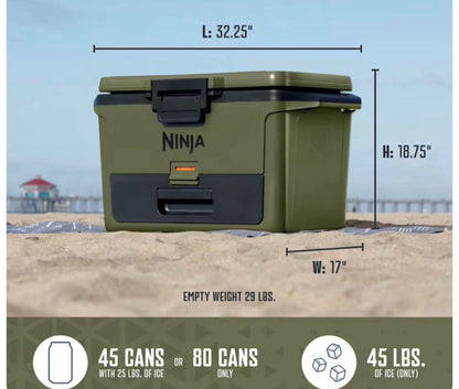 “ONLY PICK UP “Ninja FrostVault™ 50qt Cooler in Olive