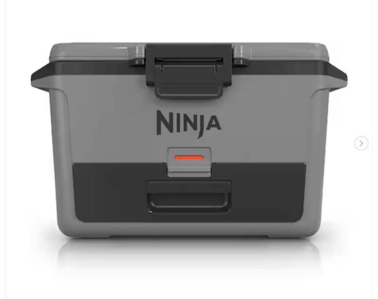 NINJA FrostVault 50- qt Hard Cooler with Dry Zone in Slate Gray