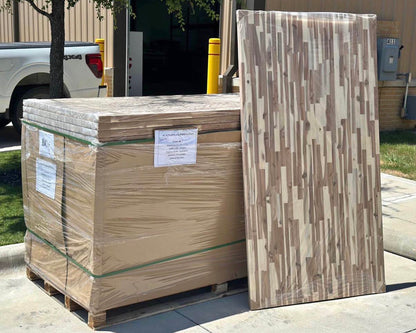 “ONLY PICK UP”
Unfinished Acacia Butcher Block Countertop Island with Standard Edge 6 ft. L x 39 in. D