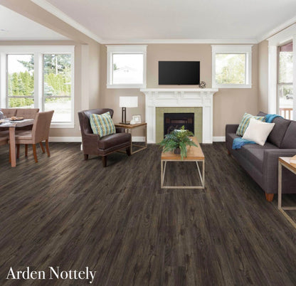 ARDEN II Nottely Waterproof Vinyl Flooring 5MM 12Mil Wearlayer Clicklock 7”x48” ONLY PICK UP