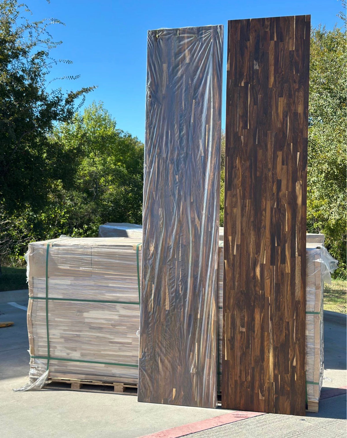 ONLY PICK UP 
Sienna Hardwood Butcher Block CounterTops  10’ x 25” x 1.5” Thickness