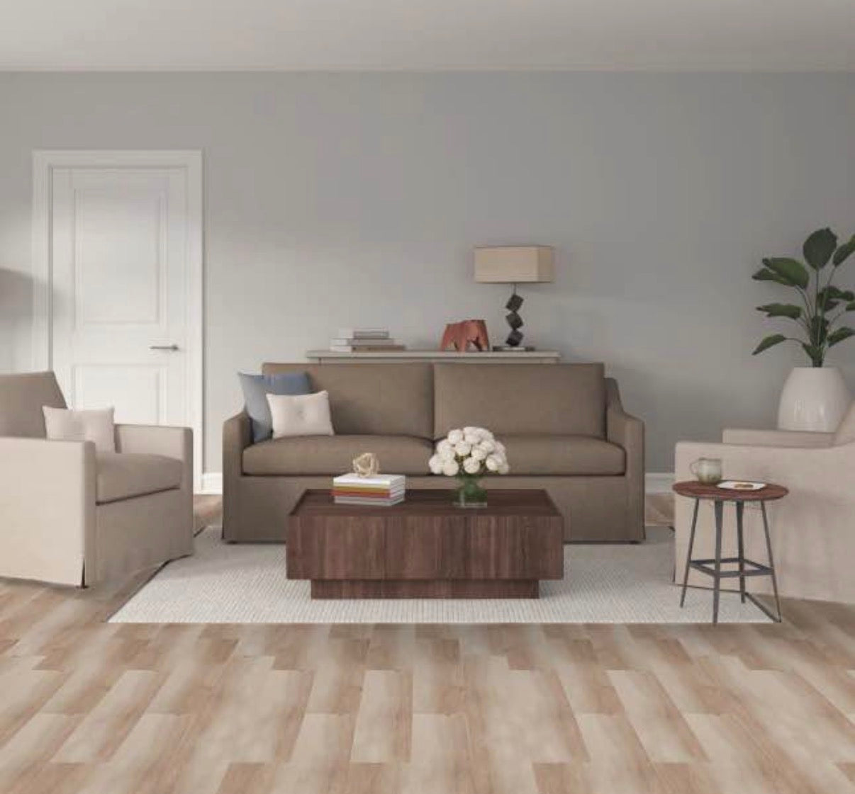 “ONLY PICK UP “
❕STAINMASTER Ellyn Hickory❕
Waterproof Luxury Vinyl Flooring 6MM 12Mil Wearlayer Clicklock 7.46” x47.8”