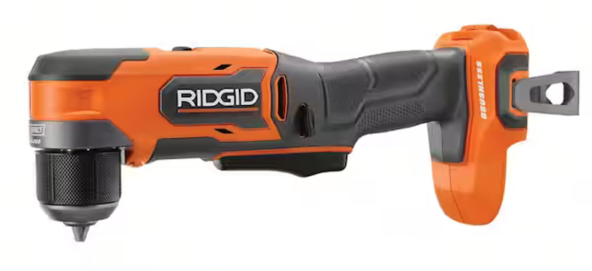 RIDGID18V SubCompact Brushless Cordless 3/8 in. Right Angle Drill