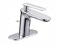 Glacier Bay Carmine Single Hole Single-Handle Bathroom Faucet in Chrome
