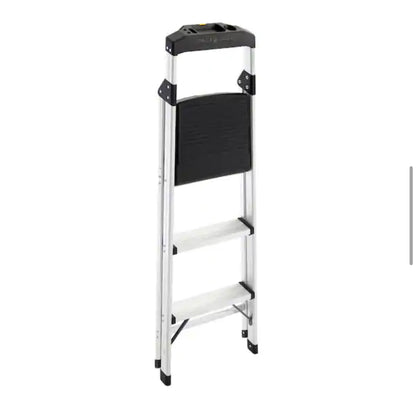 Gorilla Ladders3-Step Aluminum Step Stool Ladder, 250 lbs. Type I Duty Rating (9ft. Reach Height)