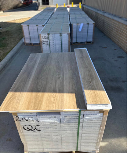 (ONLY PICK UP)Caldwell Waterproof Luxury Vinyl Plank 
5MM W/ 20Mil WearLayer Scratch Resistant Flooring