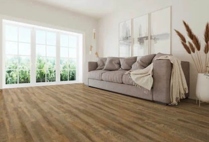 NEW BERN Vinyl Waterproof Flooring 12Mil Wearlayer 5.0MM W/Underlayment Scratch Resistant (ONLY PICK UP)