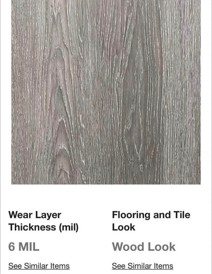 “ONLY PICK UP ”
Lifeproof Heron's Landing Oak Waterproof Click Lock Luxury Vinyl Plank Flooring