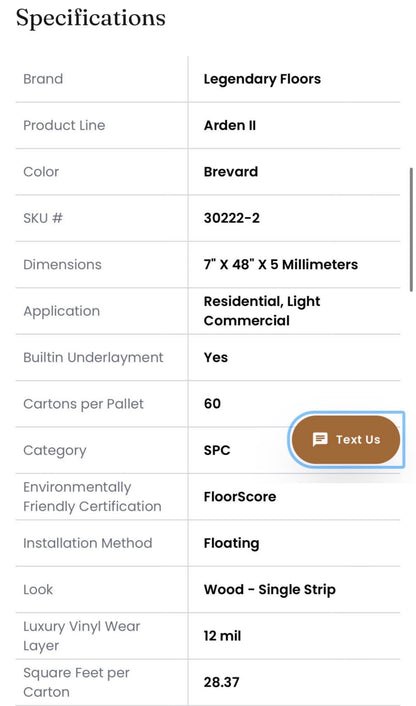 Arden II Weatherby Luxury Vinyl Plank WATERPROOF 5.0MM 12MiL Wearlayer (ONLY PIVK UP)
