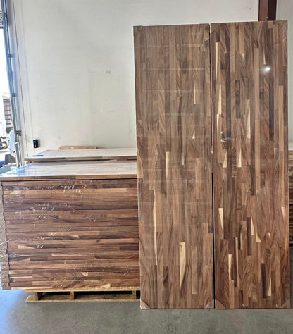 PICK UP ONLY 

Walnut Solid Wood Butcher Block Countertop with Square Edge  8 ft. L x 25 in. D x 1.5”