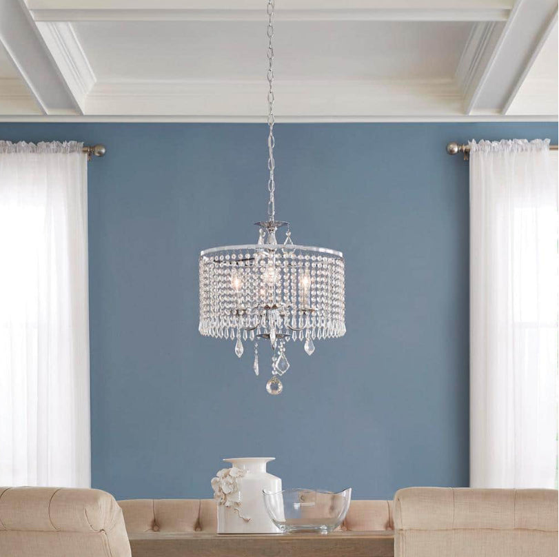 Home Decorators Collection
Calisitti 3-Light Polished Chrome Chandelier with K9 Crystal Dangles