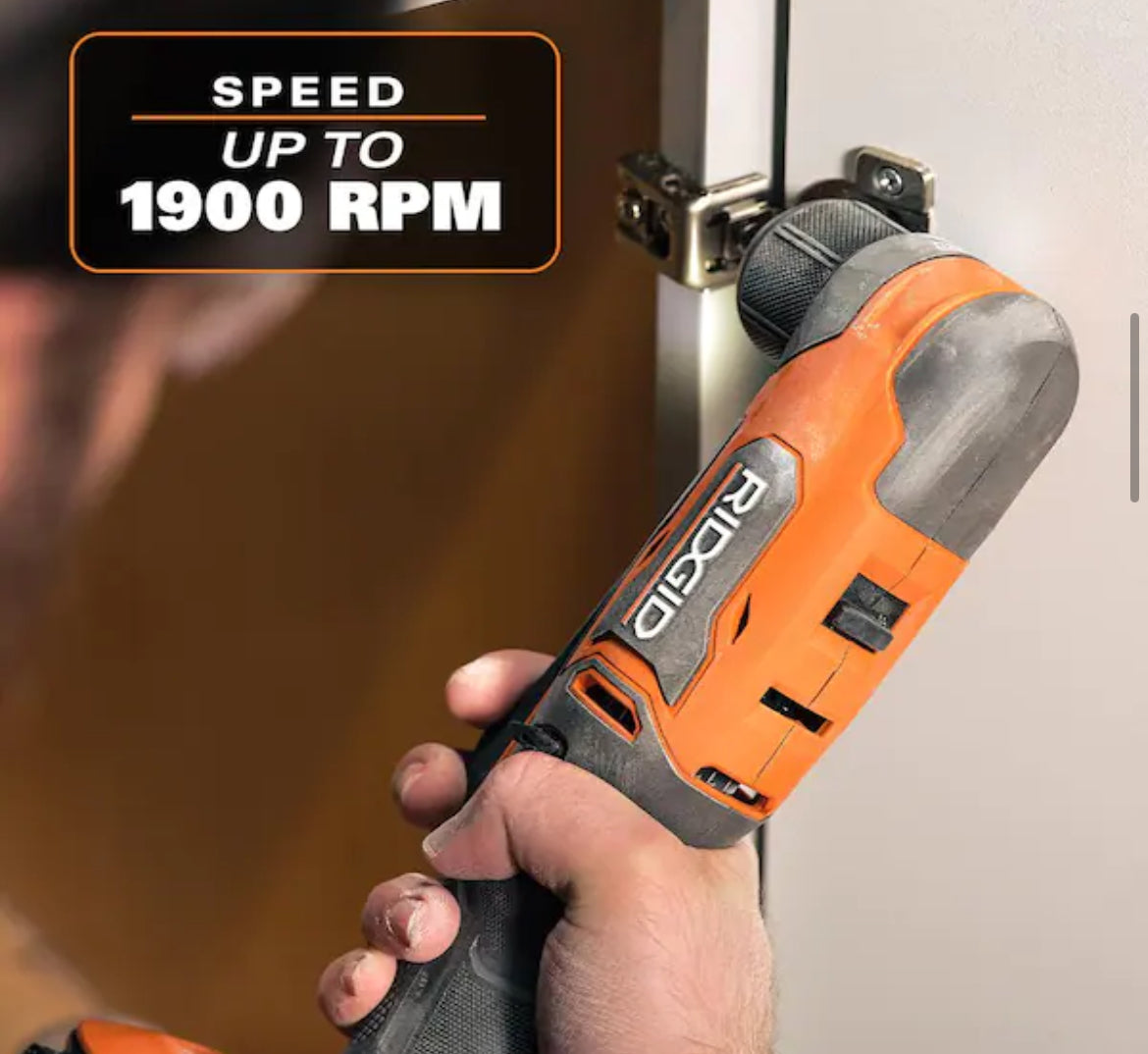 RIDGID18V SubCompact Brushless Cordless 3/8 in. Right Angle Drill