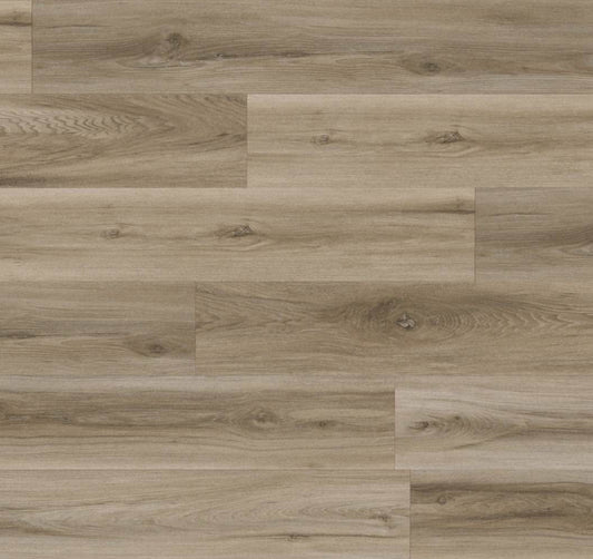 Simplistic Taupe WaterProof Flooring SPC Luxury Vinyl 5.5MM 12Mil Wearlayer 7”x48” W/ Pre-attached Underlayment “ONLY PICK UP “