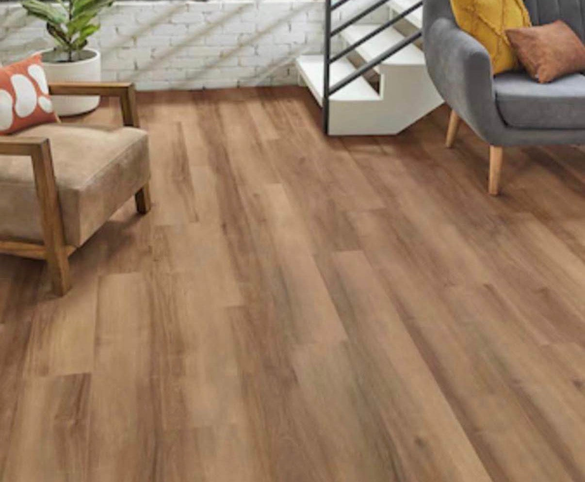ONLY PICK UP”STAINMASTER Vernon Hickory Waterproof Luxury Vinyl Flooring 6MM 12Mil Wearlayer Clicklock 7.46” x47.8”