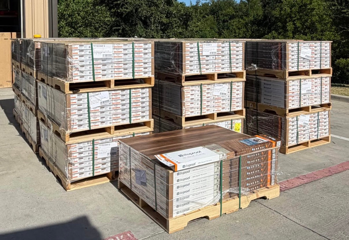 “ONLY PICN UP “LIFEPROOF Buttler Hickory Waterproof Luxury Vinyl Flooring 6MM 22Mil Wearlayer Clicklock 8.7” x48”