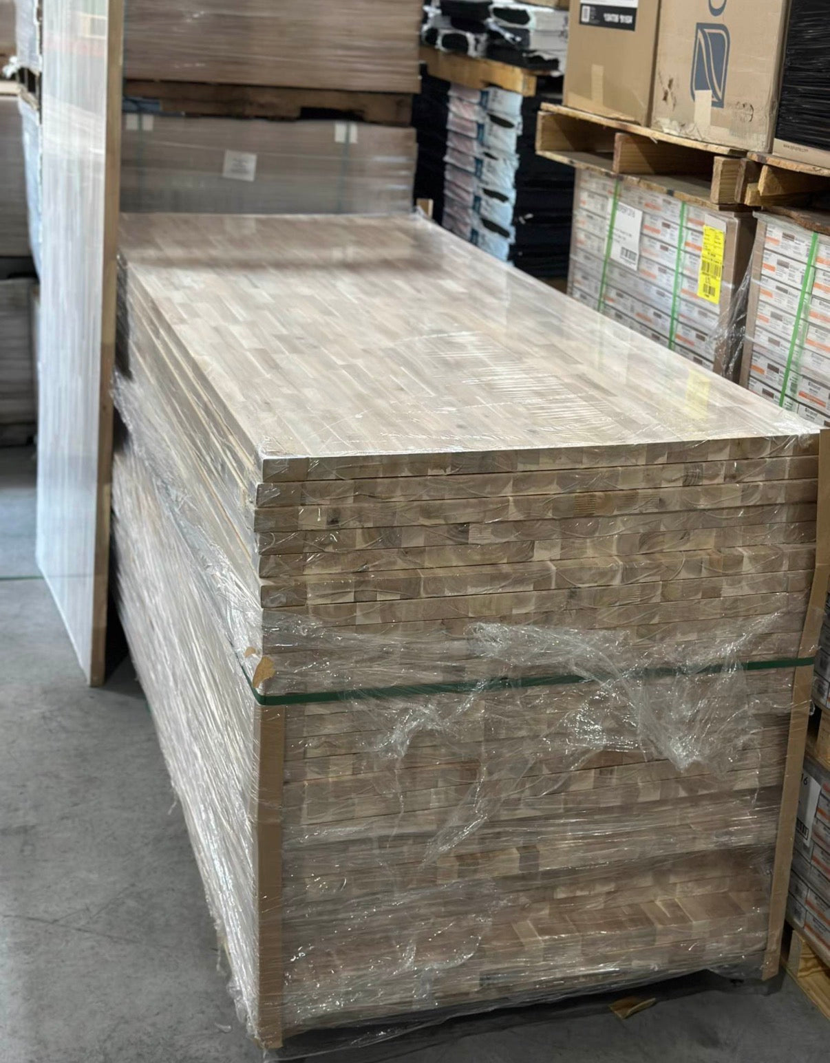 “ONLY PICK UP “
Island Unfinished Acacia Butcher Block 8’ x 39” x 1.5” 
Raw Unfinished Ready to be Stained or Clear Coated