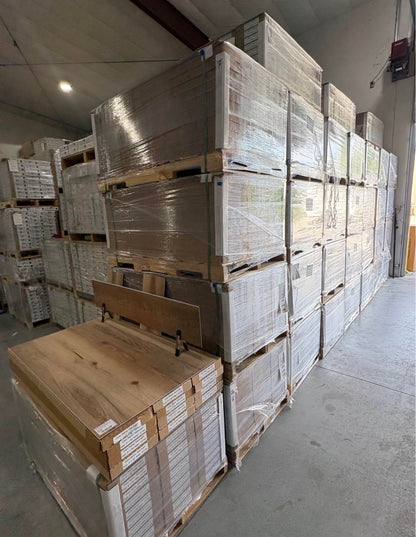 “ONLY PICK UP “CORELUXE OAK WRIGHT Waterproof Luxury Vinyl Flooring 6MM 20Mil Wearlayer Clicklock 9” x48”