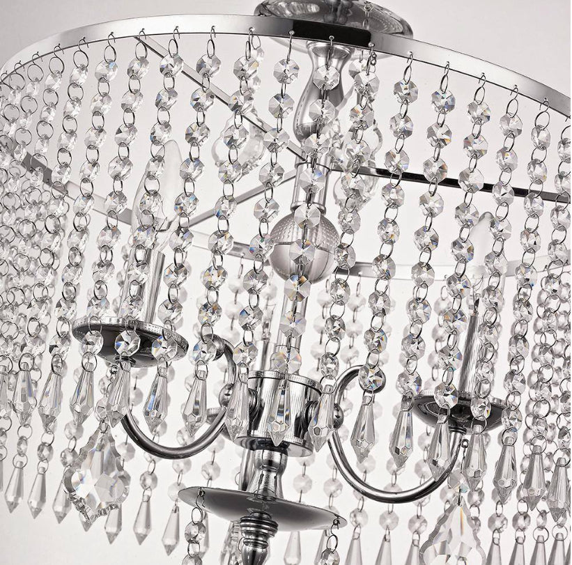 Home Decorators Collection
Calisitti 3-Light Polished Chrome Chandelier with K9 Crystal Dangles