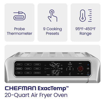 Chefman ExacTemp™ Oven Air Fryer