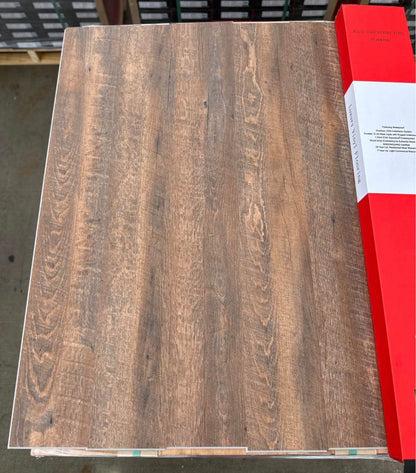 NEW BERN Vinyl Waterproof Flooring 12Mil Wearlayer 5.0MM W/Underlayment Scratch Resistant (ONLY PICK UP)