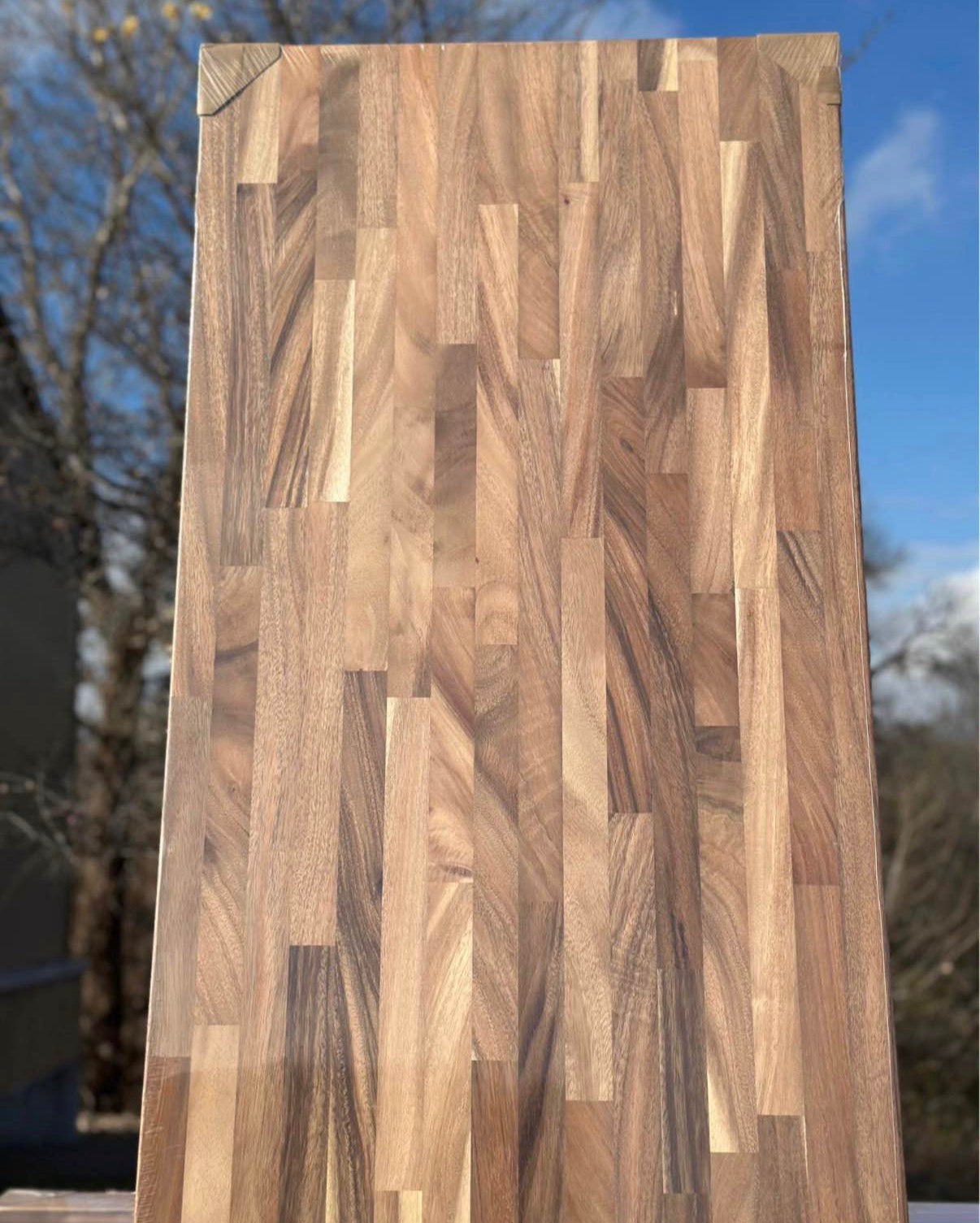 “ONLY PICK UP “Unfinished Walnut 8 ft. L x 25 in. Solid Wood Butcher Block Countertop