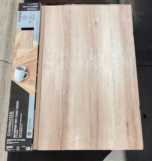 “ONLY PICK UP “
❕STAINMASTER Ellyn Hickory❕
Waterproof Luxury Vinyl Flooring 6MM 12Mil Wearlayer Clicklock 7.46” x47.8”